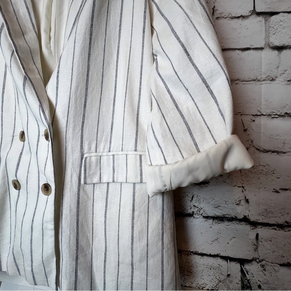 OLD NAVY 2pc SET Linen blend blazer and short set PLUS SIZE 2X - Picture 9 of 13